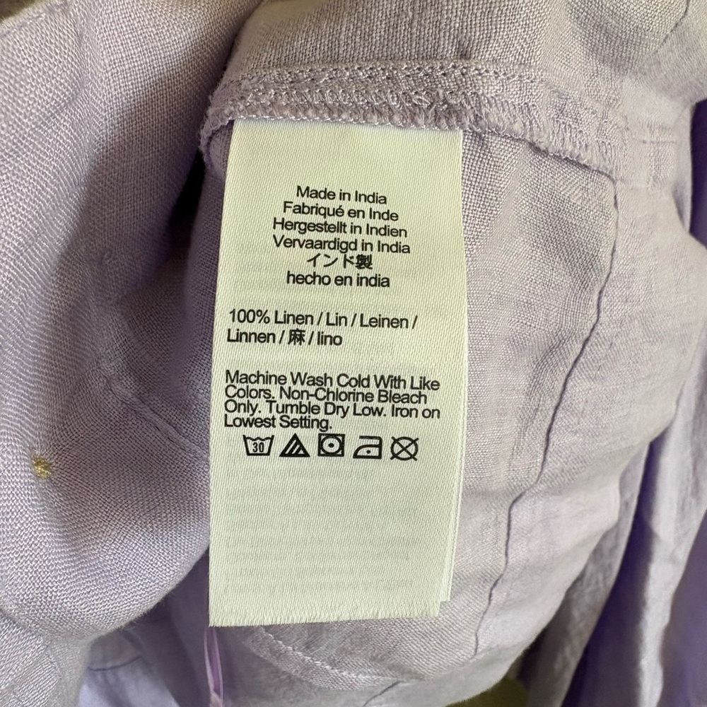 J. Crew Linen Square-Neck Blouse - Picture 5 of 7